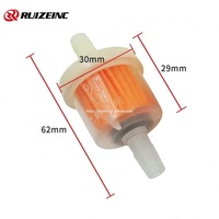 Accessoires de modification de moto Dirt Bike ATV Filtre à essence avec aimant Pédale d'huile universelle de petite taille