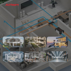 Motor DC de Alta Eficiência, Trocador de Calor Residencial, Recuperador de Ar com Filtro HEPA, Sistema de Ventilação - Product Image 4