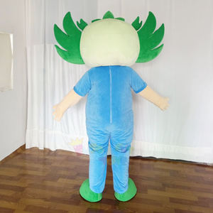 Adorable costume de mascotte de <span class=keywords><strong>dessin</strong></span> animé <span class=keywords><strong>à</strong></span> tête de feuille certifié CE, fourrure, costume de fourrure, événements sur le thème du <span class=keywords><strong>renard</strong></span>, Halloween, Noël, fêtes d'anniversaire - Product Image 3
