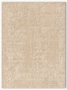 Tappeto in Lana a Pelo Lungo Color Grano, Tinto in Filo con Variazioni Tonalità, Ispirato ad un Paesaggio Astratto di Montagna e Fiume, per Soggiorno - Product Image 3