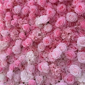 Fondo de pared con rosas rosas, adecuado para el Día de San Valentín, propuesta de matrimonio y decoración de escenas de cenas románticas - Product Image 4