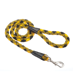Taiwan Manufacture Wholesale Quality Strong and Durable Pet Accessories Round Nylon <b>Rope</b> Leash <b>Dog</b> Outdoor <b>Leads</b> - Product Image 1