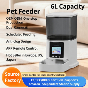 Automatic Pet Feeder With Camera Distributeur Automatique Smart Automatic Pet Feeder Large Capacity Pet Feeder - Product Image 5