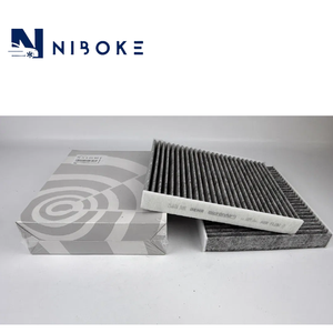 Niboke alta calidad 64119272642 filtros de aire y cabina al por mayor para BMW 5 Series E60 <span class=keywords><strong>E61</strong></span> y 6 Series E63 E64 AL K1120/S - Product Image 2