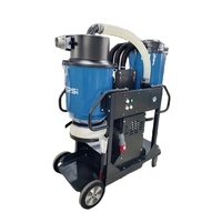Aspirateur industriel humide et sec 7,5 kW 380 V avec nettoyage automatique par impulsions et filtre HEPA - Gain de temps