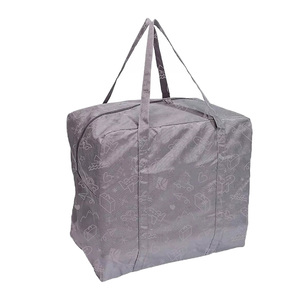 Bolso de mano de refuerzo <span class=keywords><strong>sin</strong></span> espalda de moda Bolso de viaje plegable y con cierre de cremallera Hecho de tela de poliéster - Product Image 5