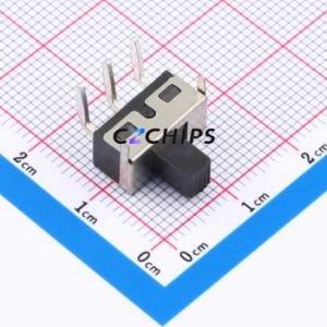 SS-12D11-G060 Slide Switch Through hole,13.4x6.6x6.4mm Switch Single Pole Double Throw Rectangle Pin Header PC Pin 13.4mm - Product Image 1