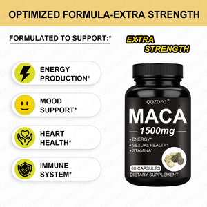 Viên nang mềm Maca đen tăng cường sức mạnh thể chất điều chỉnh các chức năng sinh lý làm giảm các triệu chứng mãn kinh cải thiện tinh thần - Product Image 6