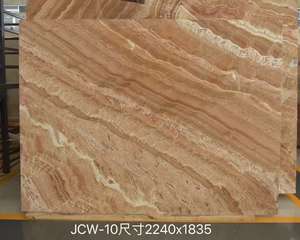 Marmo Rosa con Motivo PeacockStone, Design Moderno, Forte Traslucenza, Finitura Lucida in Giada per Ville, Schema Colori Stratificati - Product Image 3