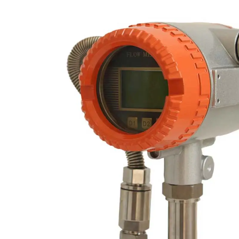 Smart Vortex Flowmeters Principle Flange Mounted Vortex Flowmeter For Fuel diesel Air Oxygen