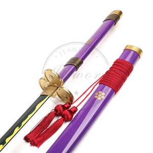 Espada Enma de Madera Morada de Zoro, Accesorio de Cosplay de One Piece - Product Image 2