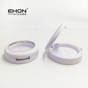 Blush Powder <b>Compact</b> Case with ABS Mirror Shape Custom Color Logo Outer Design Original Material Free Sample Available <b>Makeup</b> - Product Image 4