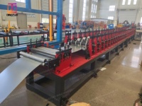 Machine de formage à froid entièrement automatique pour système de drainage de toiture, avec contrôle PLC sans bavures et haute productivité