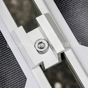 Pince de fixation solaire en aluminium, 12 pièces, anodisées, pour l'installation de systèmes photovoltaïques - Product Image 2