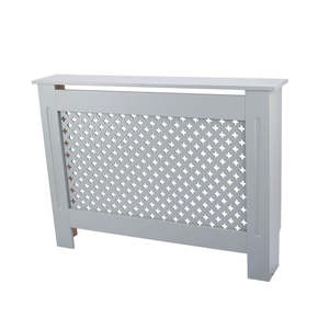 Cache-radiateur moderne en MDF avec miroir, armoire de chauffage décorative pour salon, vente en gros - Product Image 5