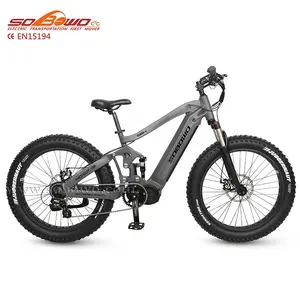 دراجة كهربائية SOBOWO Top ebike من نوع w للطرق الوعرة 26 بوصة دراجة كهربائية للبيع بالجملة من الشركة المصنعة E دراجة هوائية دراجة كهربائية سميكة