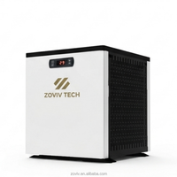 -5 ~43 ° Pompe à chaleur mini SPA R32 économique de type DC Inverter |   Chauffe-eau à source d'air haute efficacité pour piscines
