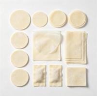 Machine automatique de haute précision pour la fabrication de feuilles de pâte et de peaux de raviolis, pour usage en restaurant, avec moules interchangeables et moteur.