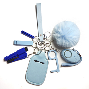 Bộ sản phẩm quà tặng tự vệ bằng móc khóa mới, sản phẩm an toàn cho phụ nữ, đồ dùng tự vệ bằng móc khóa - Product Image 2