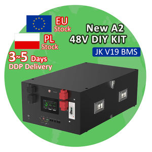 <span class=keywords><strong>PL</strong></span>库存太阳能电池盒套件金属盒16s主动平衡JK V19 BMS 48V 280AH 300AH 15kw锂电池Diy盒 - Product Image 1