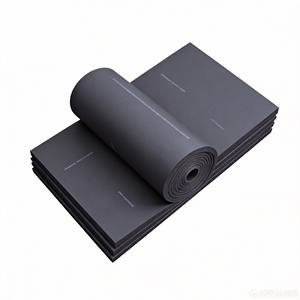 Panneau d'isolation thermique et acoustique en mousse de caoutchouc noir de haute qualité, classe B1, épaisseur 10-40 mm - Product Image 5