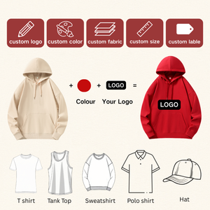 Sweat-shirt pour homme en coton 100% 330G, patchwork vintage, logo appliqué, broderie 3D, impression, broderie appliquée - Product Image 4