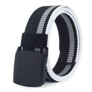 Ceinture tactique en toile de nylon avec boucle automatique en alliage pour hommes, confortable, longueur personnalisable, style vintage, personnalisable - Product Image 5