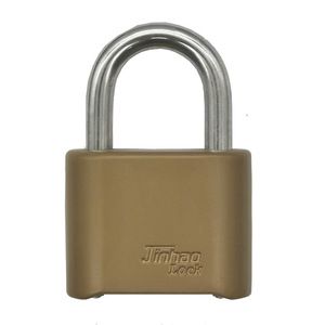 กุญแจล็อคแบบผสมผสาน ยี่ห้อจินห่าว รูปทรงสี่เหลี่ยม ผลิตจากโลหะผสมสังกะสี ขนาดห่วง 8 มม. สำหรับประตูคลังสินค้า อุปกรณ์ฮาร์ดแวร์ เฟอร์นิเจอร์ เครื่องมือ และกระเป๋า - Product Image 3