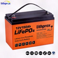 Klasse A LFP-Zelle 12V150AH Rollstuhl-Ersatzbatterie IP67 Wasserdicht Vibrationsbeständig für Mobilitätsfahrzeuge CE RoHS UL FCC