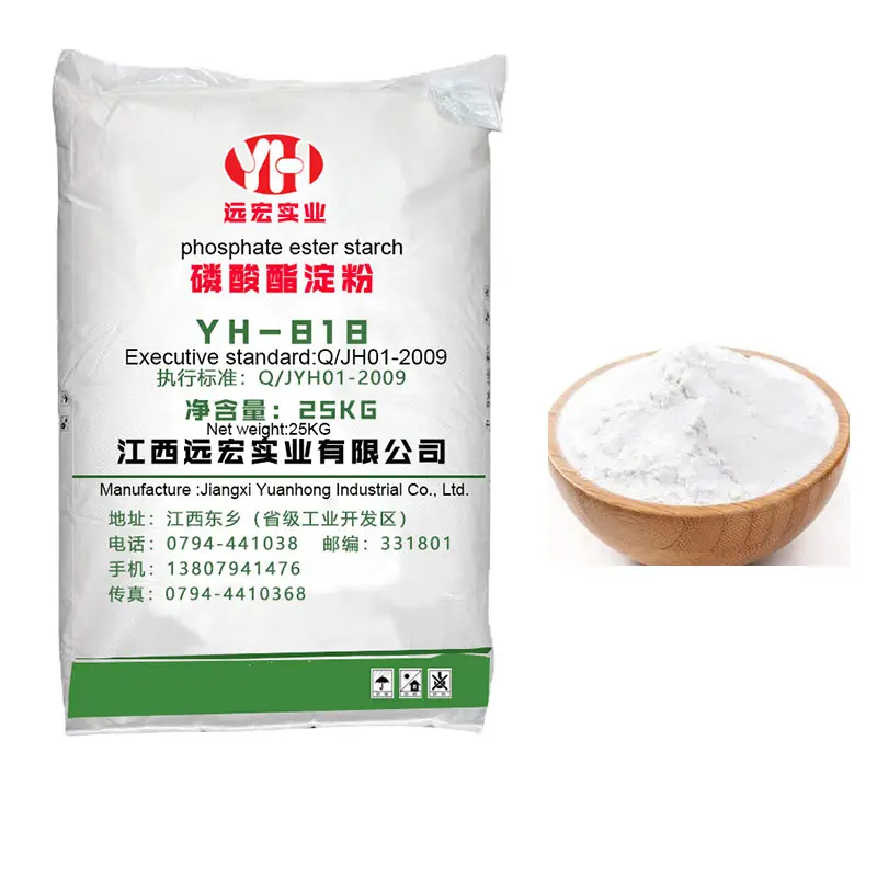 Industrial potato starch Phosphate Ester Starch Forming Modified Starch High concentration low viscosity