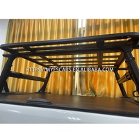 Barra Antivuelco Multifuncional Universal 4x4 para Camioneta, Portaequipajes de Techo, Jaula para Equipaje, Escalera, Portaequipajes para Camioneta Toyota Hilux D-max