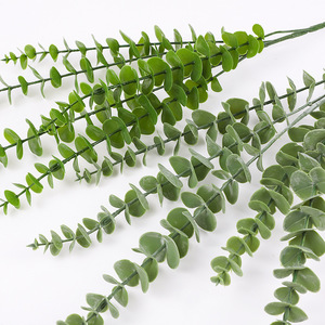 Planta Artificial de Eucalipto de Goma Suave de 88 cm, Decoración para Bodas y Hogar, Accesorios para Fotografía en Exteriores - Product Image 3