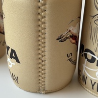 Coozies isothermes imprimés personnalisés en néoprène, porte-canettes, refroidisseurs de canettes, coozies de mariage personnalisés pour canettes