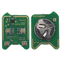 Jingyuqin - Mando a distancia para coche, 3/4 botones, color negro, 315/433 MHz, ID63, 80 bits, para C-Max, Edge, Escape, Focus, Mazda, Mercury, OUCD6000022