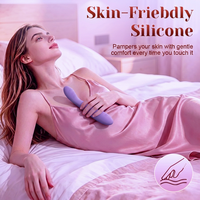 Masseur vibrant puissant à 10 modes, tête incurvée pour point G, stimulateur clitoridien, bâton vibrant côtelé pour couples, utilisation relaxante
