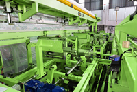 Machine d'emballage de tuyaux entièrement automatique et facile à utiliser, palettiseuse, machine de scellage de tubes pour sacs plastiques robustes, commande PLC, moteur