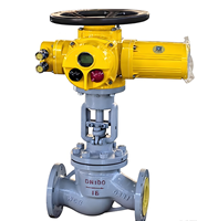 Vanne à opercule électrique à succès DN100 avec actionneur motorisé modulateur multi-tours et retour 4-20mA pour eau, huile, gaz (OEM)