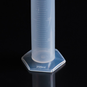 Cylindre gradué O'Kayme en PP 25ml 50ml 100ml 250ml résistant aux acides et aux alcalis pour usage en laboratoire - Product Image 2