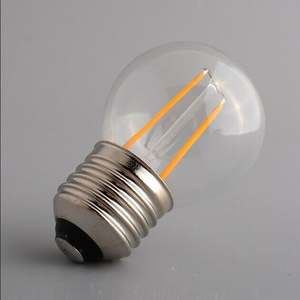 Ampoule LED <span class=keywords><strong>Edison</strong></span> G45 240V E27 <span class=keywords><strong>Mini</strong></span> Globe Vintage 2200K CCT 1W-6W, ampoule à filament LED, corps en verre, décorative, pour alimentation électrique AC - Product Image 6
