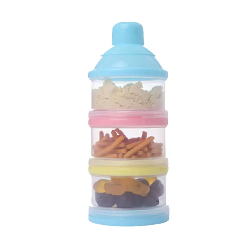 Baby Formula Dispenser Babynahrung 3 Schichten Milchpulver behälter