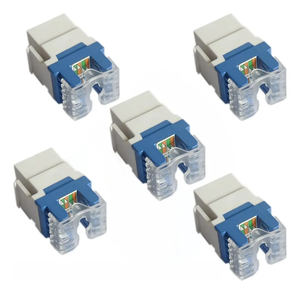 Module réseau RJ45 Cat5e Cat6 UTP 180 degrés en gros, connecteur Ethernet 8P8C, <span class=keywords><strong>adaptateur</strong></span> de <span class=keywords><strong>prise</strong></span> <span class=keywords><strong>jack</strong></span> - Product Image 1