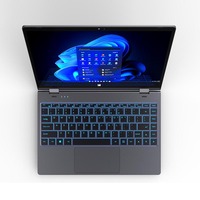 Laptop Gaming Mini Generasi ke-12 Alder Lake N100 14 DDR4 NVME SSD Win11 Notebook Tablet Mini PC Dual WiFi BT 5.0 Win 11 Pro Komputer