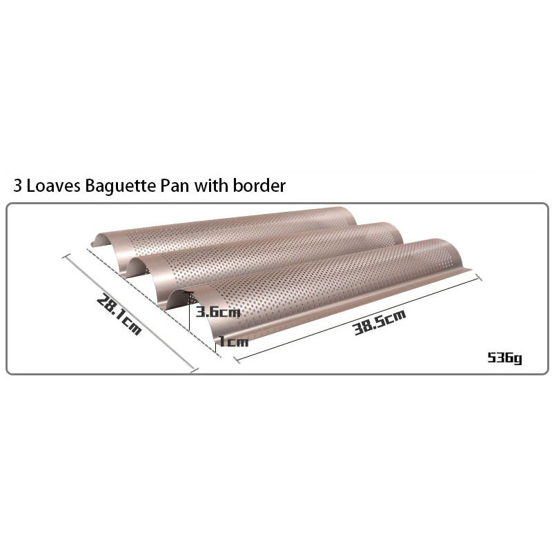 ขนมปัง 3 ก้อน สีทอง