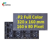 Panel de Pantalla LED para Interiores P2 RGB SMD de 320x160 mm