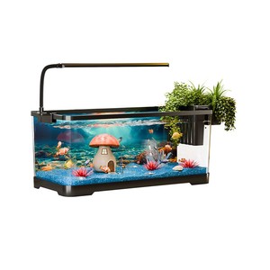 Visaquariumfilter en zuurstofapparaat alles-in-één machine 2025 nieuw model kleine woonkamer landschapsarchitectuur lui zuurstoffilter aquarium - Product Image 6