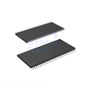 ส่วนประกอบอิเล็กทรอนิกส์ในสต็อก AS4C8M16SA-6TCN 54 TSOP หน่วยความจำ - Product Image 1
