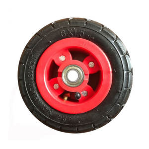 Major Nouveau 6x2 <span class=keywords><strong>Brouette</strong></span> <span class=keywords><strong>Roues</strong></span> Pneumatique En Caoutchouc Roue Wagon Chariot Poussette Roue - Product Image 4