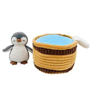Peluche apaisante chien Corgi endormi dans une baignoire chaude, personnalisée, style Kawaii, pour la décoration de baignoire, pour grossistes UE et États-Unis - Product Image 4