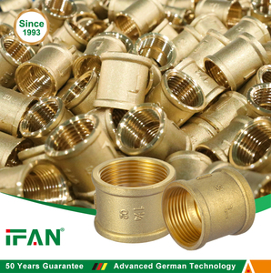 Raccords de tuyauterie en laiton forgé haute pression 1/2"-2" pour usine, à connexion filetée : Raccord égal, Nipple, Coude, Té, Bouchon d'extrémité - Product Image 4