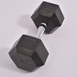 Mancuerna hexagonal con revestimiento de goma fija de alta calidad, hecha a medida, libras kg - Product Image 5